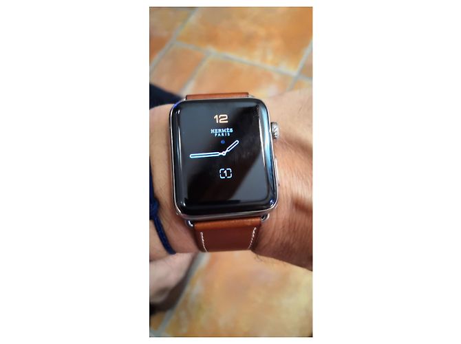 Hermès Apple Watch-Serie 2 Silber - Ansicht 3