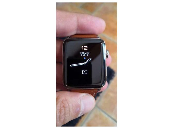 Hermès Apple Watch-Serie 2 Silber - Ansicht 5
