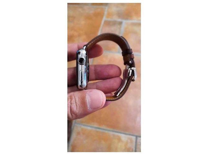 Hermès Apple Watch-Serie 2 Silber - Ansicht 8