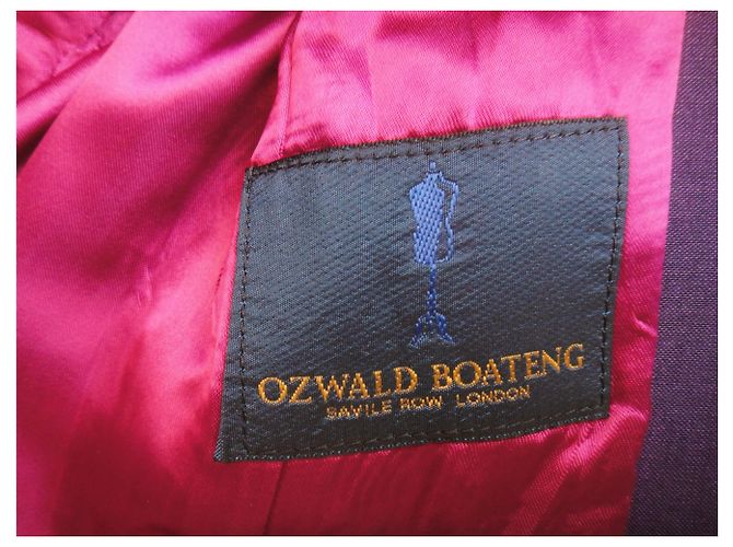 Autre Marque Ozwald Boateng Jacke Neuzustand Lila - Ansicht 3