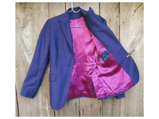 Autre Marque Ozwald Boateng Jacke Neuzustand Lila - Ansicht 4