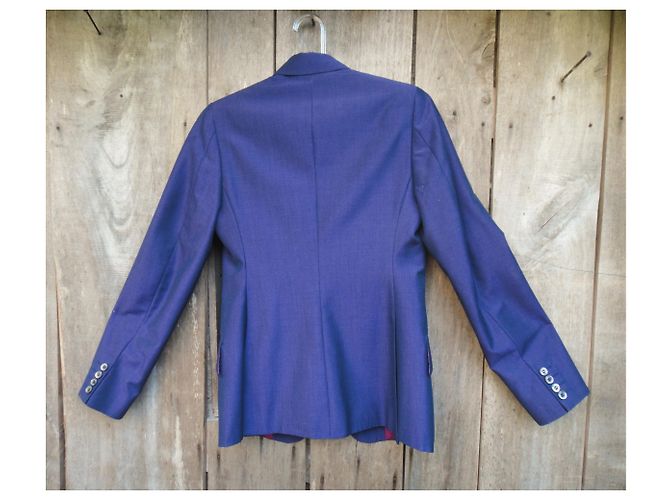 Autre Marque Ozwald Boateng Jacke Neuzustand Lila - Ansicht 7