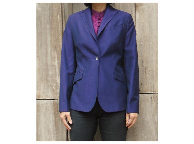 Autre Marque Ozwald Boateng Jacke Neuzustand Lila - Ansicht 8