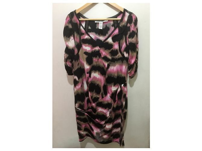 Vestido de seda Diane von Furstenberg Katerina con estampado abstracto - vista 6