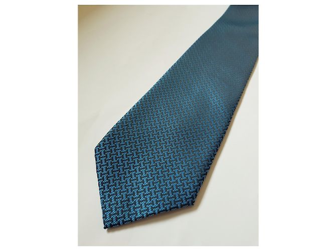 Giorgio Armani Silk Tie Blue Multi Multiple colors - view 2