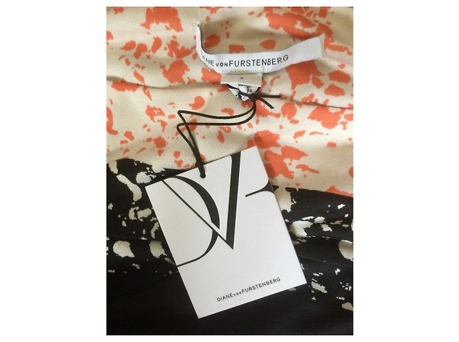 Diane Von Furstenberg Ruri Rockscape Seidenkleid schwarz - Ansicht 4