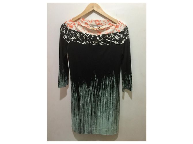 Diane Von Furstenberg Ruri Rockscape Seidenkleid schwarz - Ansicht 5
