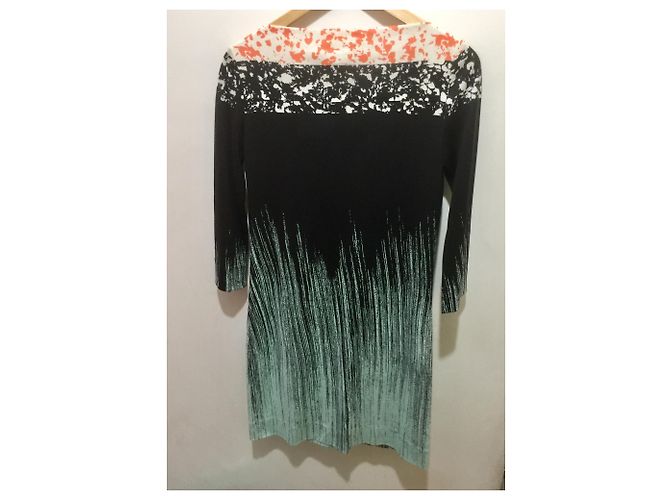 Diane Von Furstenberg Ruri Rockscape Seidenkleid schwarz - Ansicht 7