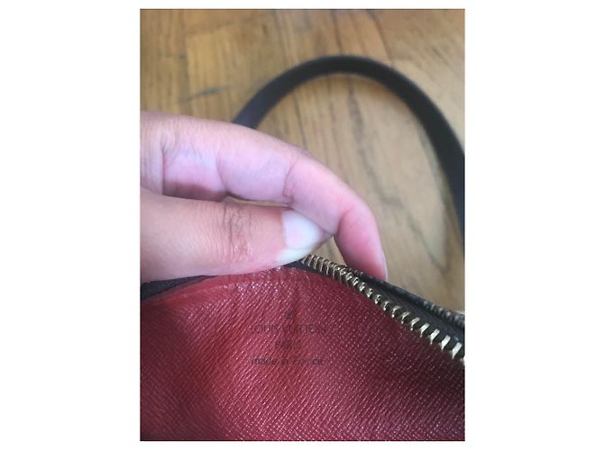 Papillon Borsa Louis Vuitton Damier Farfalla Marrone Marrone chiaro - vista 4