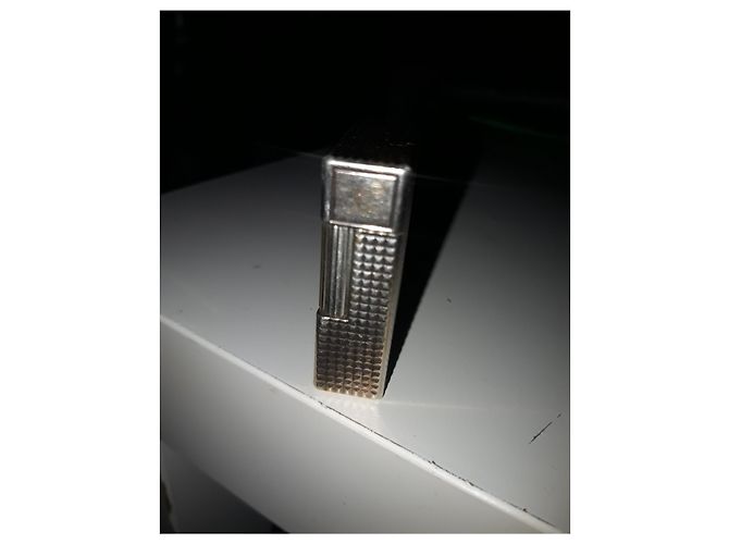 St Dupont Refillable Lighter Silver Silvery - view 3