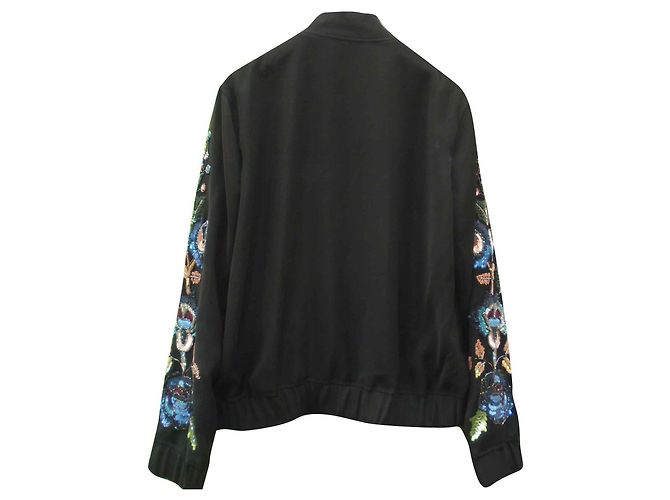 Autre Marque Giacca Sublime Bombers ricamata con strass multicolori Multicolore - vista 2