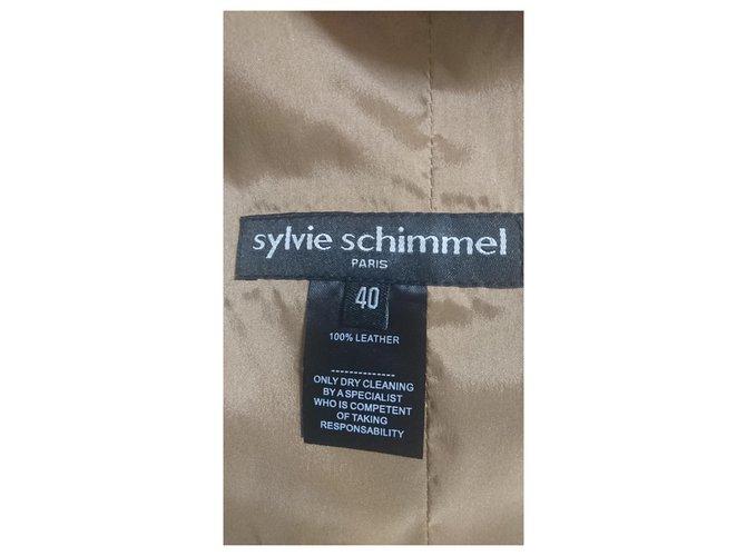 Sylvie Schimmel Pythonjacke Karamell - Ansicht 4