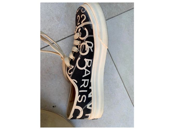 Chanel Scarpe da ginnastica Nero Beige - vista 5