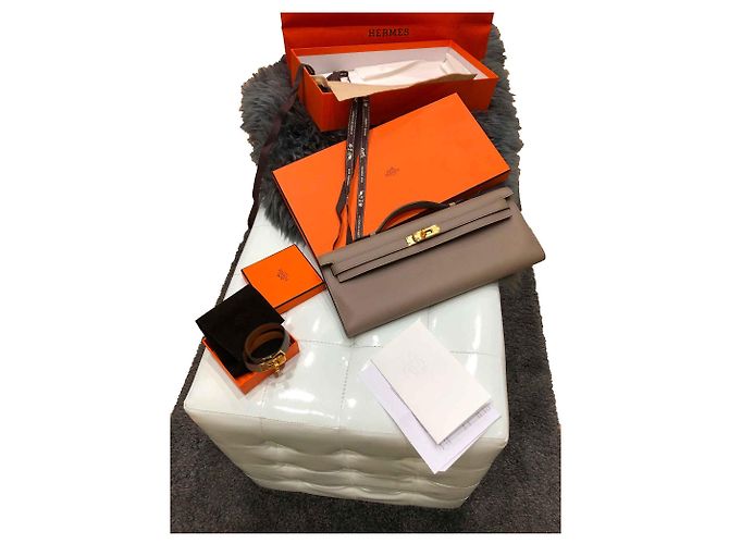 Corte Hermès Kelly Gris - vista 2