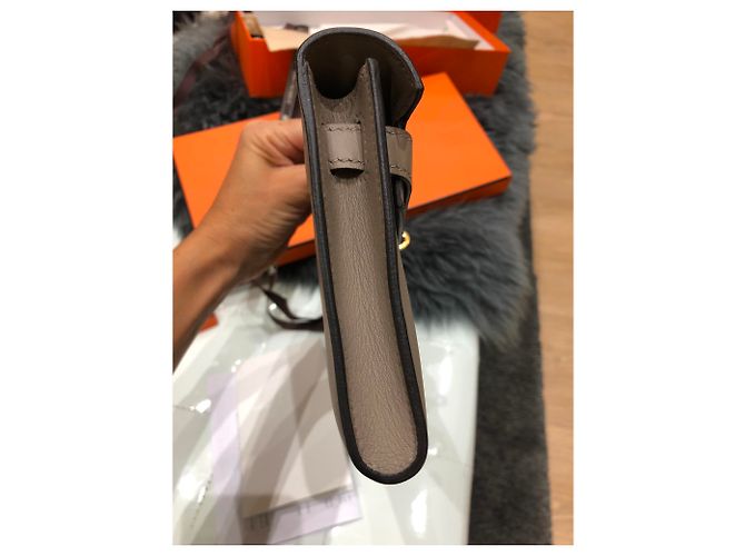 Corte Hermès Kelly Gris - vista 4