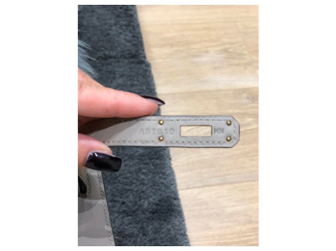 Corte Hermès Kelly Gris - vista 7