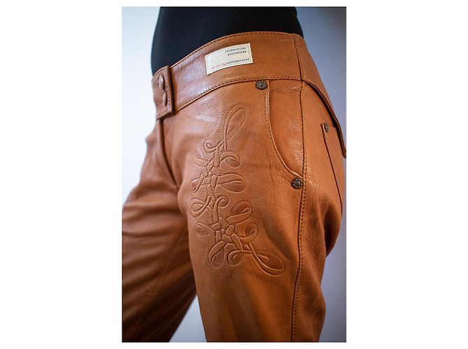 Odd Molly Dagmar Leather Pants - vista 8