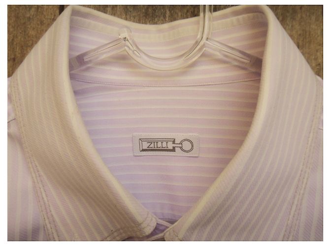 Autre Marque Camicia Zilli 42 condizioni perfette Bianco Porpora - vista 5