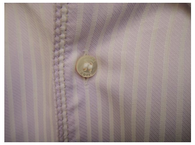 Autre Marque Camicia Zilli 42 condizioni perfette Bianco Porpora - vista 6