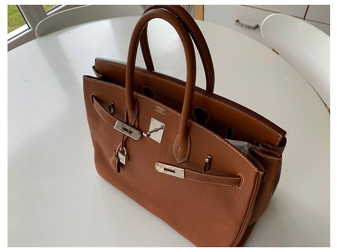 Hermès Birkin Caramello - vista 5