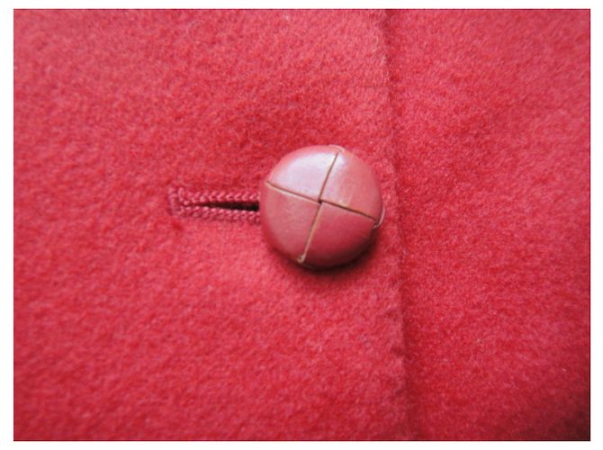 rote Burberry Vintage Weste Größe S einwandfreiem Zustand - Ansicht 6