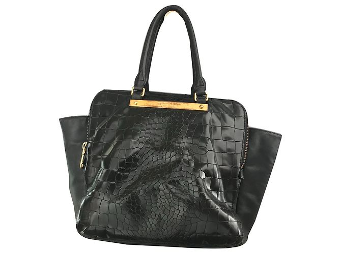 Borsa Marc by Marc Jacobs in vernice Nero - vista 2