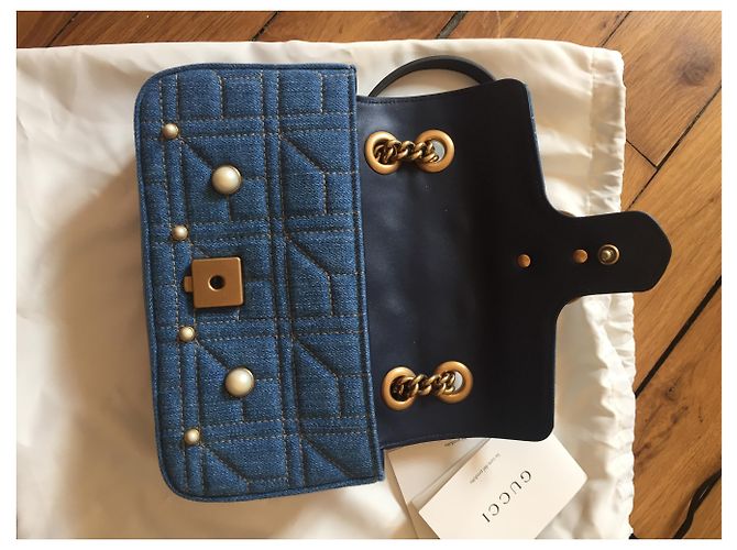 Gucci Marmont Denim - vista 5