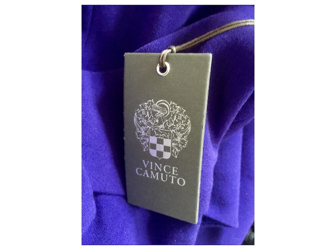 Vince Camuto Roy Kleid mit Schößchen lila - Ansicht 8