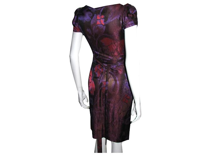 Diane Von Furstenberg Seltenes Vintage Wickelkleid Mehrfarben - Ansicht 2