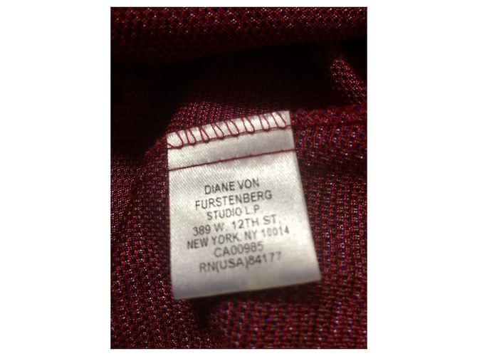 Diane Von Furstenberg Seltenes Vintage Wickelkleid Mehrfarben - Ansicht 9