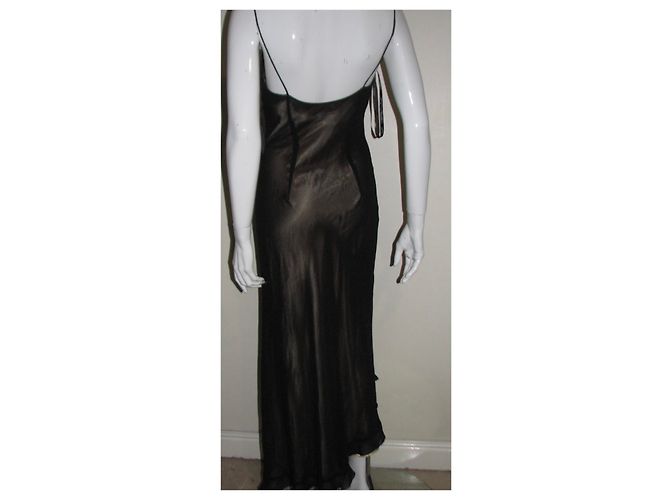 Joseph Ribkoff Couture-Linie Abendkleid Schwarz Golden - Ansicht 8