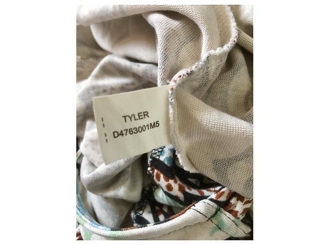 Diane Von Furstenberg Vestido cruzado de seda Tyler Multicolor - vista 6