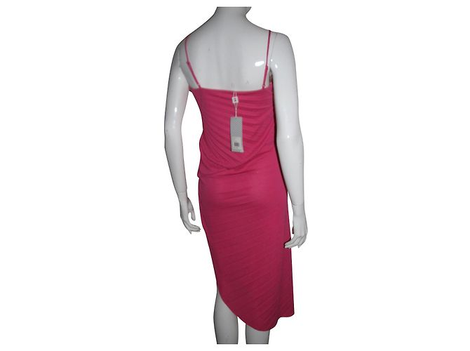 Halston Heritage Rosa asymmetrisches Kleid Pink - Ansicht 2