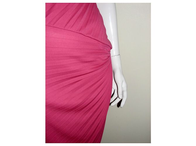 Halston Heritage Rosa asymmetrisches Kleid Pink - Ansicht 4