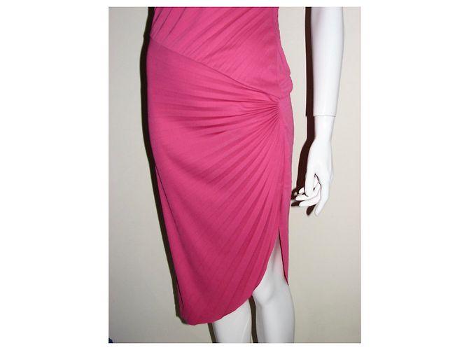 Halston Heritage Rosa asymmetrisches Kleid Pink - Ansicht 5