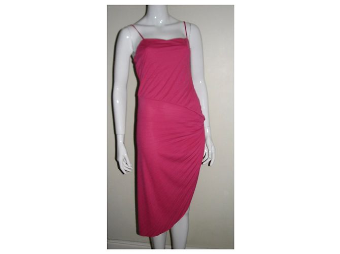 Halston Heritage Rosa asymmetrisches Kleid Pink - Ansicht 7