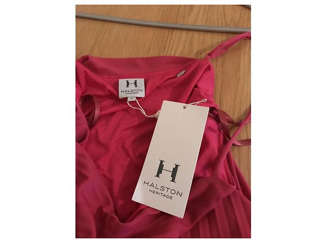 Halston Heritage Rosa asymmetrisches Kleid Pink - Ansicht 9