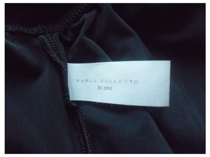 Autre Marque Badeanzug 1 Stück Karla Colletto Schwarz - Ansicht 5