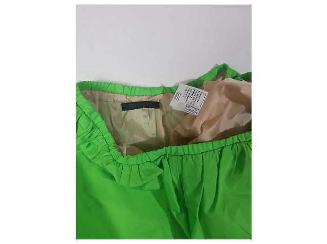 Mini falda verde neón Pinko - vista 3