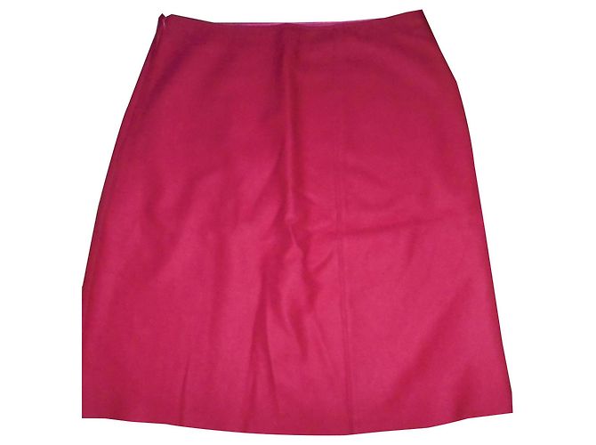 FALDA KENZO ROJA EN LANA - vista 2