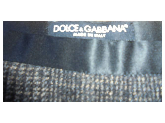 BELLA GONNA DOLCE & GABBANA IN ALPAGE E SETA Nero - vista 2
