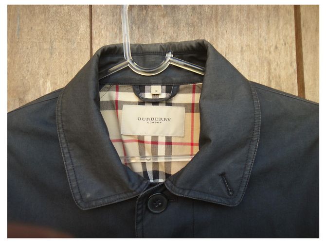 leichte wasserdichte Burberry Größe S Marineblau - Ansicht 5