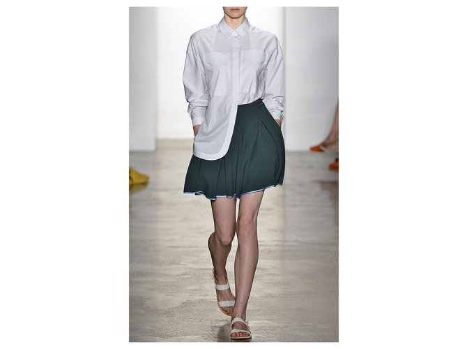 Ostwald Helgason Falda verde Verde oscuro - vista 3