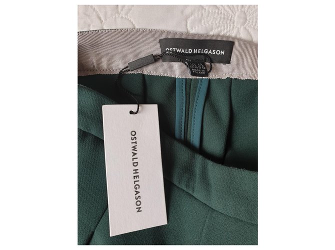 Ostwald Helgason Falda verde Verde oscuro - vista 4