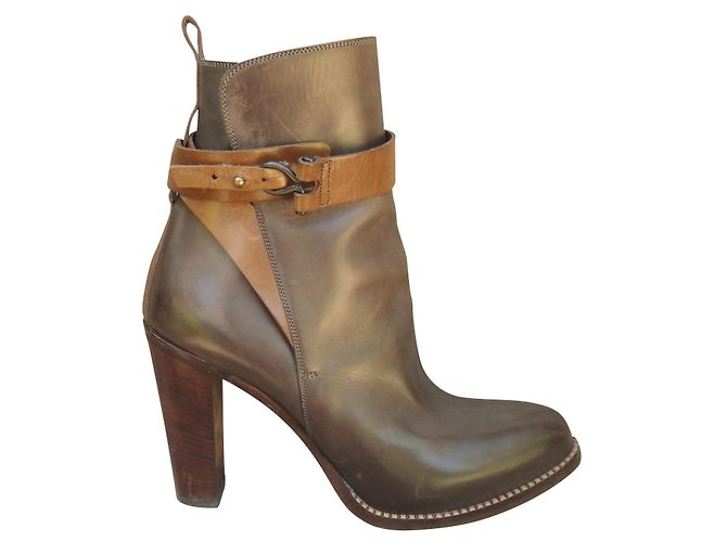 Sartore botas satore p 40 1/2 Castaño - vista 2