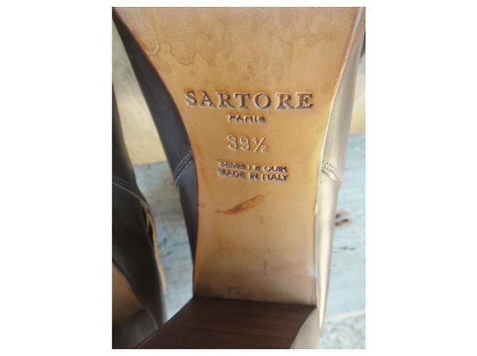 Sartore botas satore p 40 1/2 Castaño - vista 7