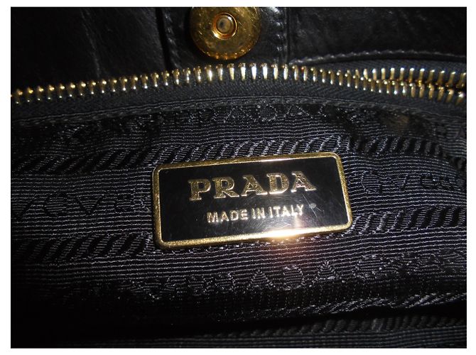 PRADA MODELO DE BOLSA DE COURO NEUD - vista 4
