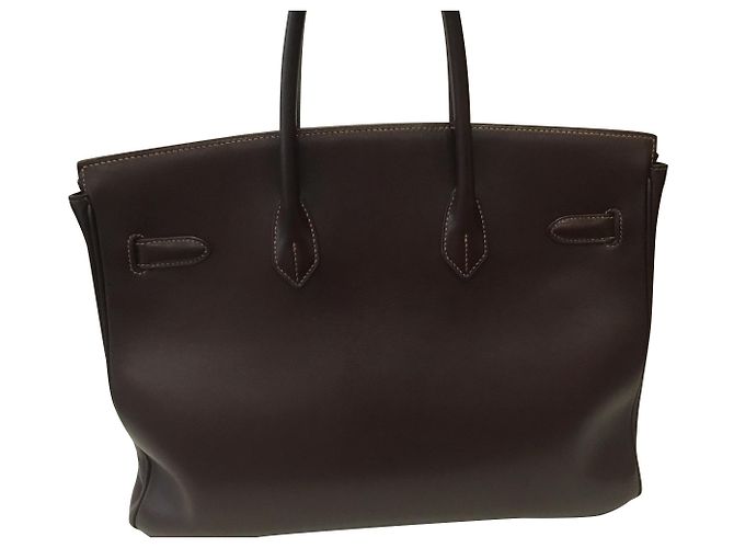 Hermès Birkin 35 Braun - Ansicht 2