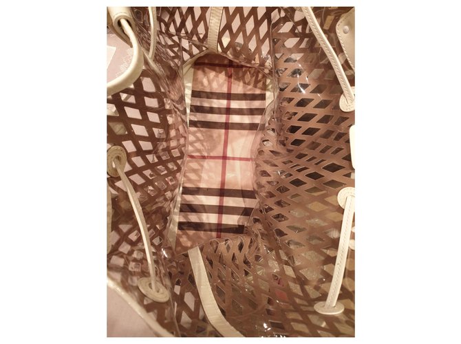 Burberry Tote Bag Eggshell Aus weiß - Ansicht 3