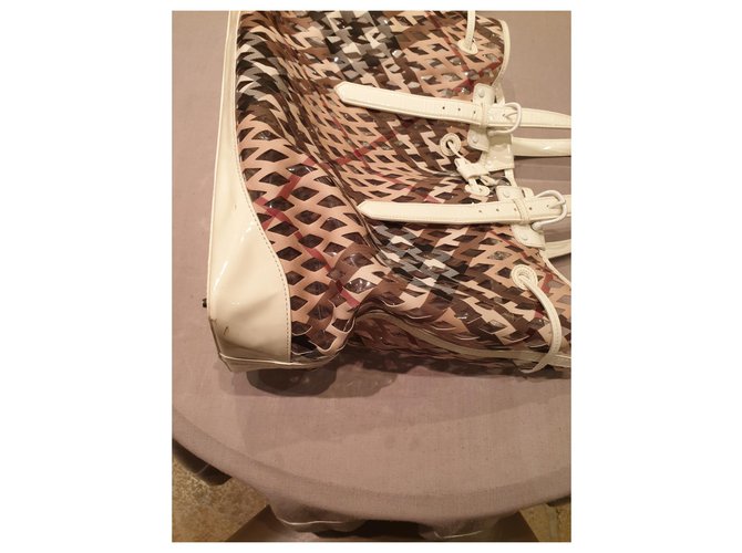 Burberry Tote Bag Eggshell Aus weiß - Ansicht 6